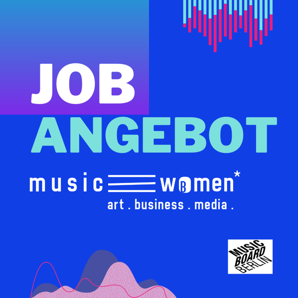 Job Angebot: musicBwomen* Projektleitung